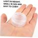 FRCOLOR 4pcs Blush for Cheeks Plastic Eyeshadow Pan Small Cosmetic Pans Eye Shadow Travel Highlight Box - Buy Online on GoSupps.com