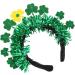 JSGHGDF Mardi GrasHeadband Irish Green Headband Irish Glitter Shamrock Headband SaintPatrick Day Headband CarnivalHeadband - Buy Online on GoSupps.com