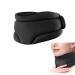 JIAZHOUHB Orthopedic Memory Foam Neck Support Pillow for Restful Sleep - Travel Pillow (Color: Black)