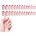 Almond Press On Nails - Short Almond Nails French False Nails Easy to Match with Any Outfit Nude Press On Fake Nails Short for Masquerade Valentine's Day Wedding Christmas Haoying Style 2 - Buy Online on GoSupps.com