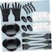 FRCOLOR 2 Sets Hair Dyes Hair Dye Hair Colour Spray Hair Dye Brush Mixing Spoon for Hair Painting Board Tool Hair Dye Set Disposable Beard Coat Adjust Hair Dye Bowl - Buy Online on GoSupps.com