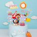 JeVenis Circus Cake Decoration Circus Cake Topper Carnival Birthday Cake Decorations Circus Birthday Party Supplies Circus Baby Shower Decoration - Buy Online on GoSupps.com