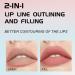 Young Vision Gourd-Shaped Precision Liquid Lipstick & Lipliner - Nude Matte Perfection | International Shipping Available - Buy Online on GoSupps.com