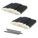 KEILEOHO 400 PCS 90mm Lipstick Brushes Small Lip Gloss Brushes Mini Lip Brush Wands for Lips Make Up