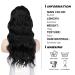 Natural Black Afro Curly Pferdeschwanz Hair Extension Clip - 66cm Ponytail for Braids (1 Pack) - High-Quality Hair Piece - Buy Online on GoSupps.com
