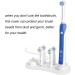 Buy 10 Packs Electric Toothbrush Head Covers for Oral-B Protects from Dust & Germs | Transparent Toothbrush Accessory - Buy Online on GoSupps.com