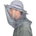 ZffXH Head Net Safari Hat with Mosquito Netting - Dark Grey | Ideal for Gardening, Hiking, Fishing | Men and Women Sun Cap - Buy Online on GoSupps.com
