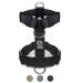 Tspro Tactical dog base with handle 3.8 cm wide military quality thick padded and robust quick locking belt snap suitable for large dogs.kg) black