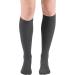 Medi Medive Comfort Knee Socks | Unisex Soft CCL2 Compression Stockings for Men & Women | Anthracite | Size IV - Buy Online on GoSupps.com