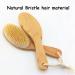 Dxiumzhp Natural Bristle Body Brush - Bamboo Non-Slip Bathing Brush for Gentle Skin Care | 9.8x2.8 inches - Buy Online on GoSupps.com