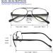 Kokobin Vintage Metal Frame Reading Glasses - Aviator Toad Style Anti Blue Light Unisex Computer Glasses (Black 2.0) - Buy Online on GoSupps.com