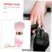 BIUDECO Beauty Tools Brush for Powder Foundation Cosmetic Brush Blush Makeup Tools Travel Size Makeup Bulk Makeup Travel Makeup Brush Makeup Powder Brush Professional Makeup Kit 10.20X4.50X4.50CM Pink - Buy Online on GoSupps.com