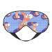 Rabbit Holding The Ball Unisex Elastic Adjustable Buckle Design Blackout Sleep Eye Mask for Home Travel Yoga Office Nap