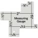 Dritz 3100 14 in 1 Measuring Gauge - Silver | Essential Sewing Tool - Buy Online on GoSupps.com