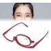 Shop Stylish Enlargement Make-Up Glasses for Women - Rotatable +2.50 Reading Glasses with Individual Lenses - Buy Online on GoSupps.com