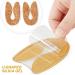 8 Pairs Transparent Heel Pad Insoles for Overpronation | Reusable Silicone Heel Protectors for Men & Women - Buy Online on GoSupps.com