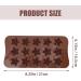 MAGICLULU 1 Set Chocolate Mold Ice Cube Gum Star Pie Pans Animal Stencils Star Shaped Candy Silicone Molds Silicone Ice Cube Molds Star Pasties Crayon Mold Baking Supplies Cake Silica Gel 21x10.5cm Brown - Buy Online on GoSupps.com