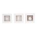 Aliceva SS-BCS-02710 Home Decor Accents 6.25 Off White (Pack of 3)