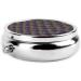 Shop Blue & Yellow Vintage Portable Metal Pill Box | 3-Compartment Travel Essential - Buy Online on GoSupps.com