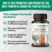 Prebiotics and Probiotics in One Supplement | 30 billion CFU from 9 species with 3 Extra Herbs: Organic Spirulina Barley grass Chicory Extract (30 Veggie Capsules) - Buy Online on GoSupps.com