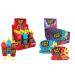 Juicy Drop Pop Lollipops - 12 Pack of 3 Flavours - 6 Blue Raspberry - 4 Strawberry - 2 Cola & Juicy Drop Gummies - 12 Packs of 2 Flavours - Strawberry - Raspberry | Sour Sweets | Sweets in Bulk + Gummies - 12 Packs of 2 Flavours