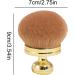 Loose Powder Brush - Blush Brush Powder Makeup Brush Nail Brush Face Brushes Makeup Setting Powder Brush with Mushroom Head for Setting Loose & Pressed Powder gold - Buy Online on GoSupps.com