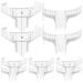 Angoily 10pcs Eyebrow Design Ruler Microblading Ruler Tools Eyebrow Ruler Tool Auxiliary Tool Eyebrow Shape