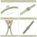 Hold Everything Hair Claw Clips - Strong Non-Slip Clips for Thick and Thin Hair - 6 Colors, Double Row Teeth - 52 Teeth - Buy Online on GoSupps.com