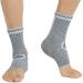 Neotech Care Bamboo Ankle Support Sleeve - Light Elastic & Breathable - Medium Compression - Gray - Size XL - 1 Pair - Buy Online on GoSupps.com