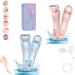 The Glide Pro 3.0 Razor Duskofficial Razor Silkglide pro shaver 2 in 1 Electric Waterproof Shaver Razors Bikini Trimmer for Women Painless Hair Removal for Leg Arm Wet and Dry (2PCS)