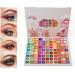 99 Colors Shimmer Eyeshadow Eye Palette Matte Glitter Iridescent Eyeshadow Highly Pigmented Waterproof Makeup - Buy Online on GoSupps.com