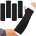4 Pack Arm Cast Cover Elastic Short Cast Cover for Arm Bath Shower Cast Wound Covers Removable and Washable Arm Cast Padding for Sports (Black 11 in Length 9-11 in Circumference) Black 11 In Length 9-11 In Circumference