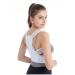 Hunchback Correction Belt Breathable Upper Back Brace Posture Corrector For Men Women Shoulder Straightener Spinal Support Posture Trainer For Neck Clavicle (Color : White Size : Large) Large White