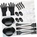 minkissy 3 Sets Hair Tinting Kit Hair Color Mixing Bowl Hair Bleach Hair Tinting Bowl and Brush Hair Dying Brush Hair Cutting Apron T Tool Hair Dye Hair Tinting Tool Disposable Hair Dryer - Buy Online on GoSupps.com