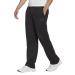 adidas Men's Essentials Warm-Up Open Hem 3-Stripes Tracksuit Bottoms Large Black/Black