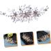 Didiseaon Headgear Rhinestone Hair Clip Accessories Rhinestone Barrettes Crystal Headpiece Wedding Pearl Hair Barrettes Bridal Hair Decor Hair Dryer Brush Tiara Comb Bride Metal The Flowers - Buy Online on GoSupps.com
