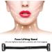 Adjustable 4pcs Facelift Bands | Elastic Facial Lift Belt for Wrinkle Removal | Black Facelift Patch Straps - Buy Online on GoSupps.com