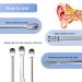 6Pcs Stainless Steel Ear Wax Removal Tool Set - Ear Cleaning Kit with Leather Storage Case - Yellow Ear Curette Cleaner, Picks, Tweezers, Spiral Spring & Spoon - Buy Online on GoSupps.com