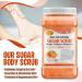 SPA REDI Sugar Body Scrub - Mandarin 128 Oz | Exfoliating Moisturizing & Hydrating Body Exfoliator for Smooth Fresh Skin - Buy Online on GoSupps.com