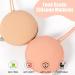 Silicone Pacifier Box 2 Pack | BPA-Free Storage for 2 Pacifiers | Portable & Stylish in Apricot & Adzuki Red - Buy Online on GoSupps.com