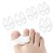 10 Pieces Big Toe Straightener  Bunion Corrector Bunion Separators for Hammer Toe Suit to Men & Women