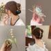 6Pcs Flower Hair Claw Clips for Women - Non-Slip Metal Butterfly Hair Clips Set - Buy Online on GoSupps.com