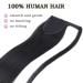 Buy SEGO Real Remy Human Hair Ponytail Extensions - Clip In Braid & Bangs - Black 16 (45cm) - 80g - International Shipping Available - Buy Online on GoSupps.com