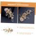 FRCOLOR Wedding wedding zircon Miss side clip headgear pearl pearl clips for hair hair clips Mori Department hair barrettes bridal hairpin crystal Crystal - Buy Online on GoSupps.com