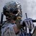 AOUTACC Evil Demon Kabuki Samurai Half Face Mask for Airsoft, Masquerade, Halloween, Party - Black - Buy Online on GoSupps.com