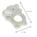 Lil' Llama Baby Elephant Teether - Natural Rubber Teething Ring | BPA-Free & Non-Toxic - Safe Cute Baby Teething Toy - Buy Online on GoSupps.com