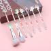 Shop WBTY 7 Cute Unicorn Makeup Brushes Set | Kawaii Eyeshadow Blush & Concealer Brushes with Metal Grip & Storage Bag - International Shipping Available! - Buy Online on GoSupps.com