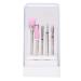 7pcs/set Electric Nail Drill Set 2.35mm Stainless Steel Drill Bit File Grinding Head Set with Storage Box