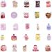 Cute Food and Drink Stickers - 100pcs Kawaii Korean Stickers for Water Bottles, Laptop, Scrapbook, Daily Planner - Ideal for Kids, Teens, Boys, Girls, and Adults - Buy Online on GoSupps.com