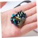 COHEALI 6 Pcs Colorful Crystal Clusters Fish Tank Decorations Meditation Crystals and Stones Crystal Gems Colorfulx3pcs 3X3CMx3pcs - Buy Online on GoSupps.com